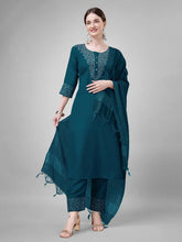 Women Kurta Pant Dupatta Set-1111Morpich